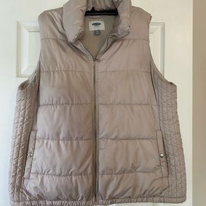 old navy | puffy vest | xl